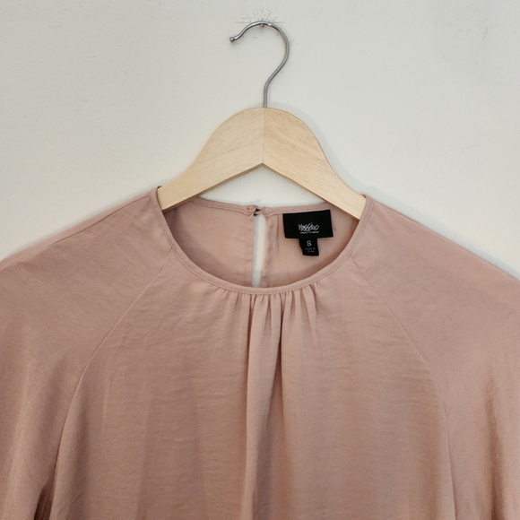 Mossimo Blush Silky Top Size Small - Picture 5 of 9